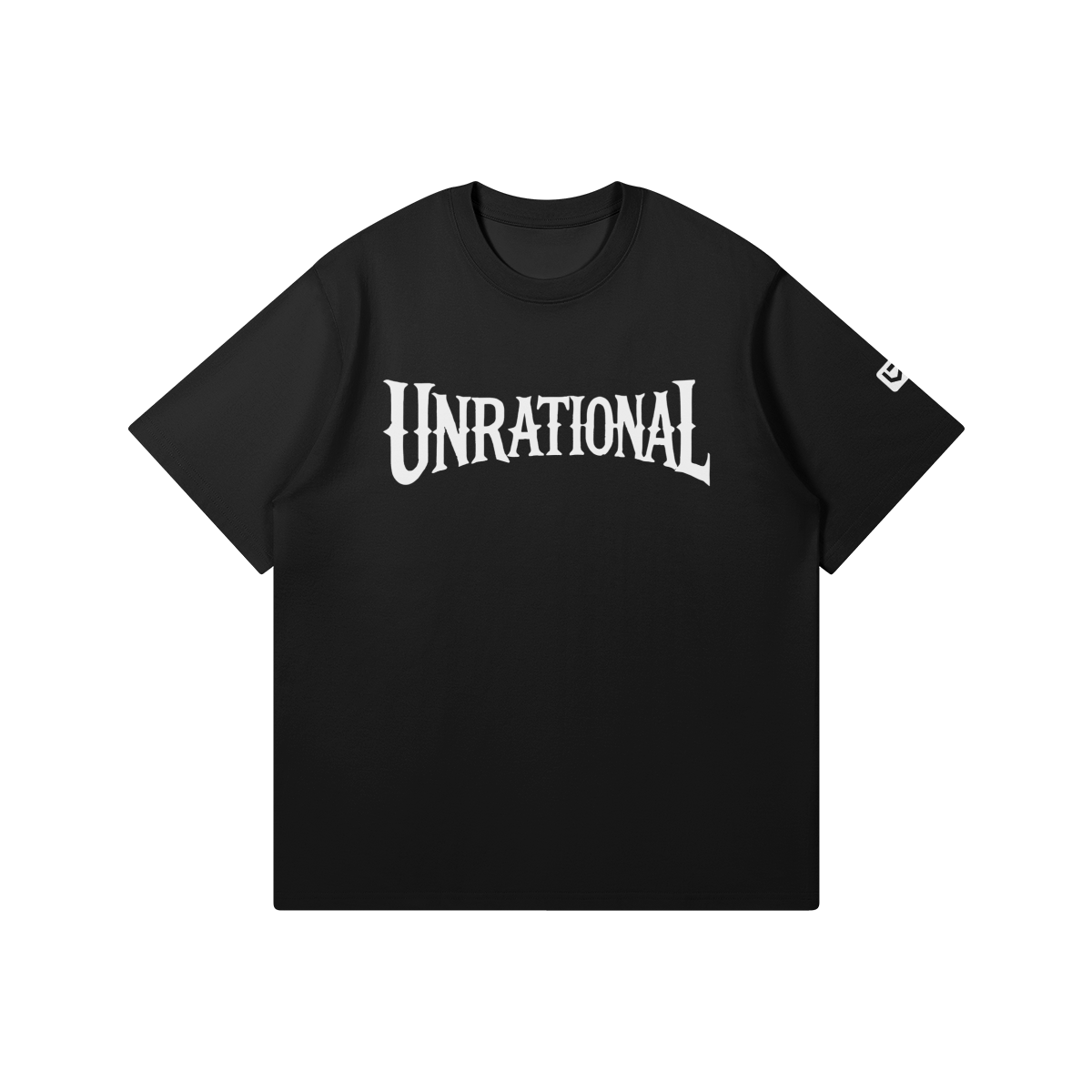 Large Logo 220GSM T-shirt, Black
