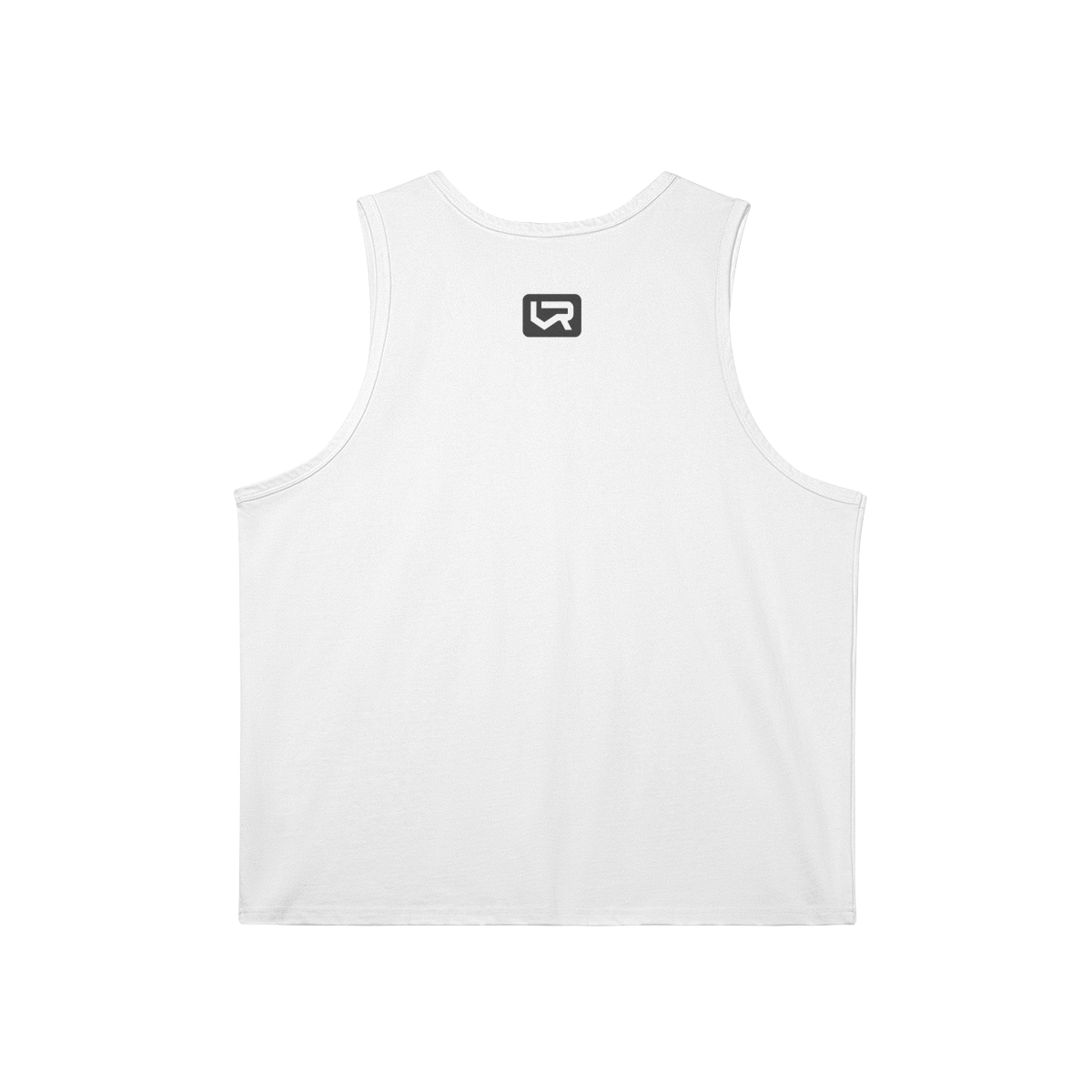 Large Logo 240GSM Tank-top, White
