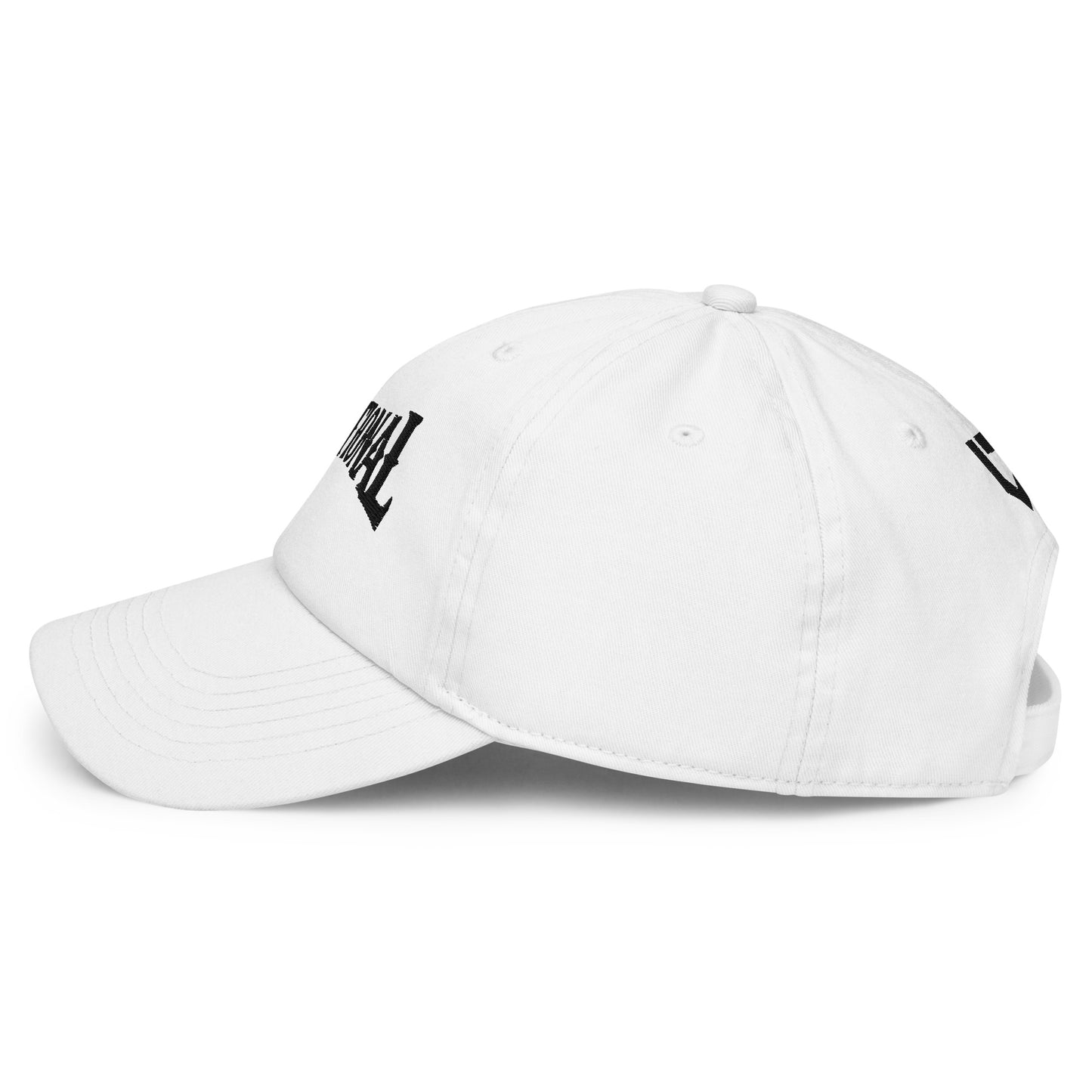 Large Logo Dad Hat, White