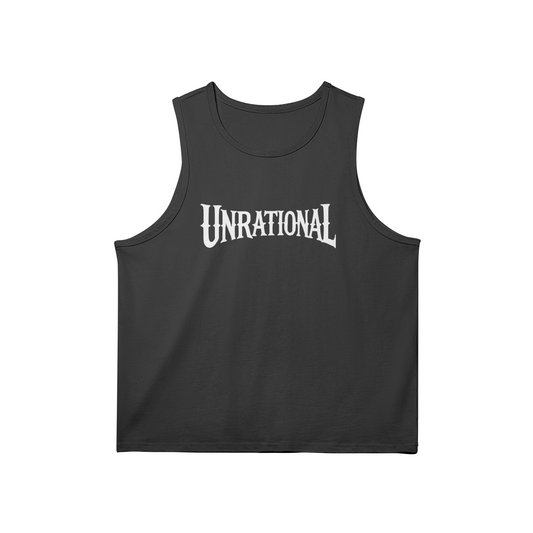 Large Logo 240GSM Tank-top, Black