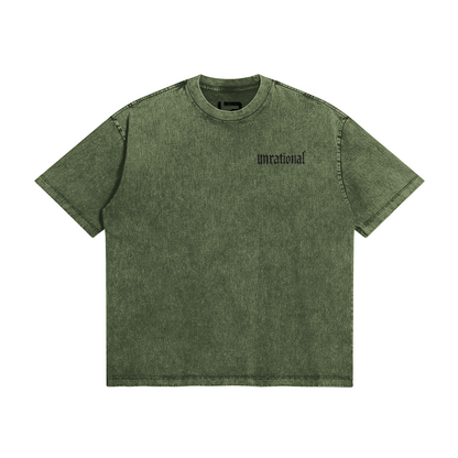 Oversized Shop Tee 285GSM T-shirt, Rifle Green