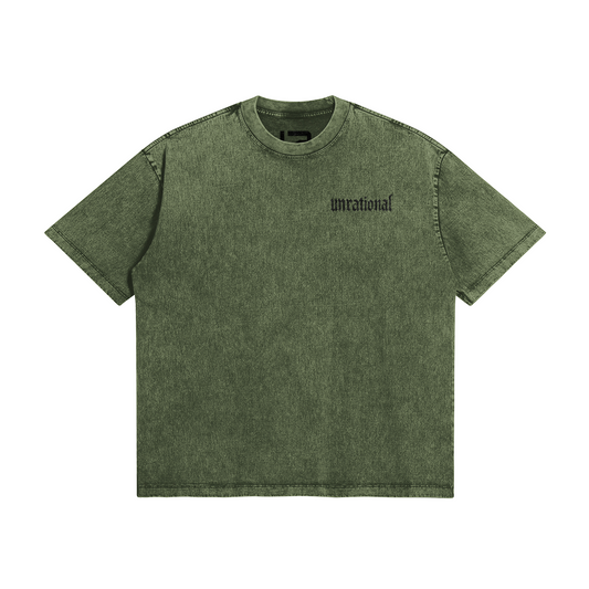 Oversized Shop Tee 285GSM T-shirt, Rifle Green