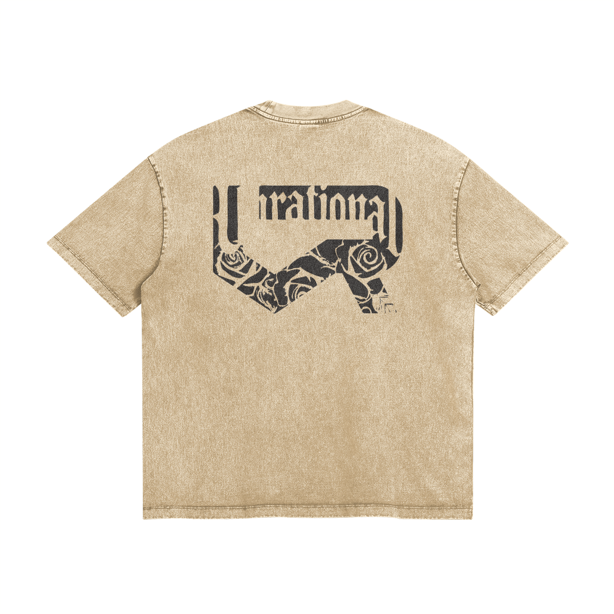 Oversized Shop Tee 285GSM T-shirt, Beige