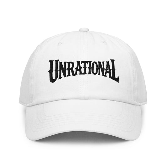 Large Logo Dad Hat, White